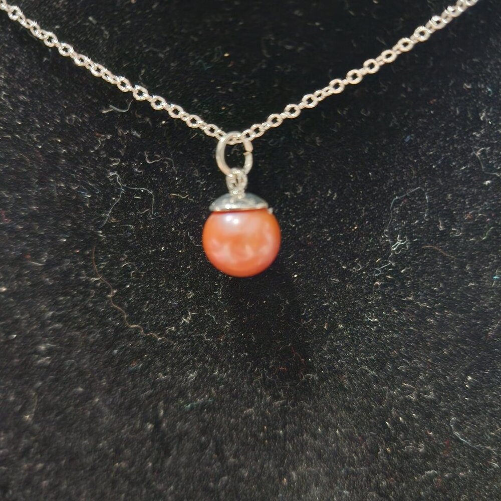 Simple Edison Pearl Pendant